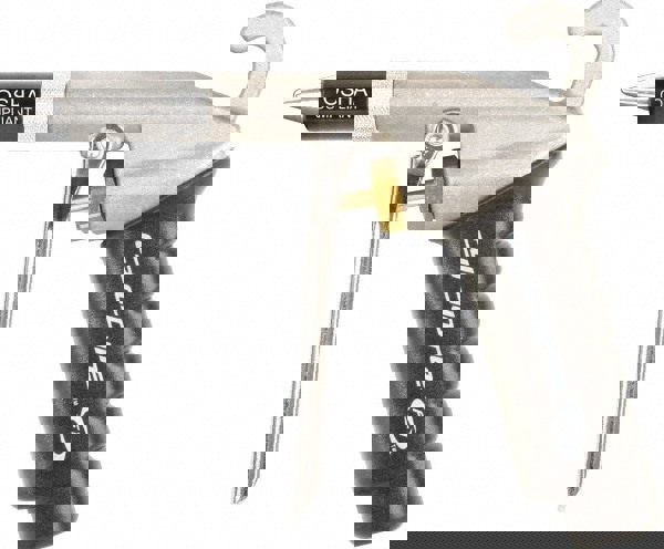 Air Blow Gun: Quiet Safety Nozzle, Pistol Grip